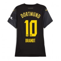 Echipament fotbal Borussia Dortmund Julian Brandt #10 Tricou Deplasare 2024-25 pentru femei maneca scurta